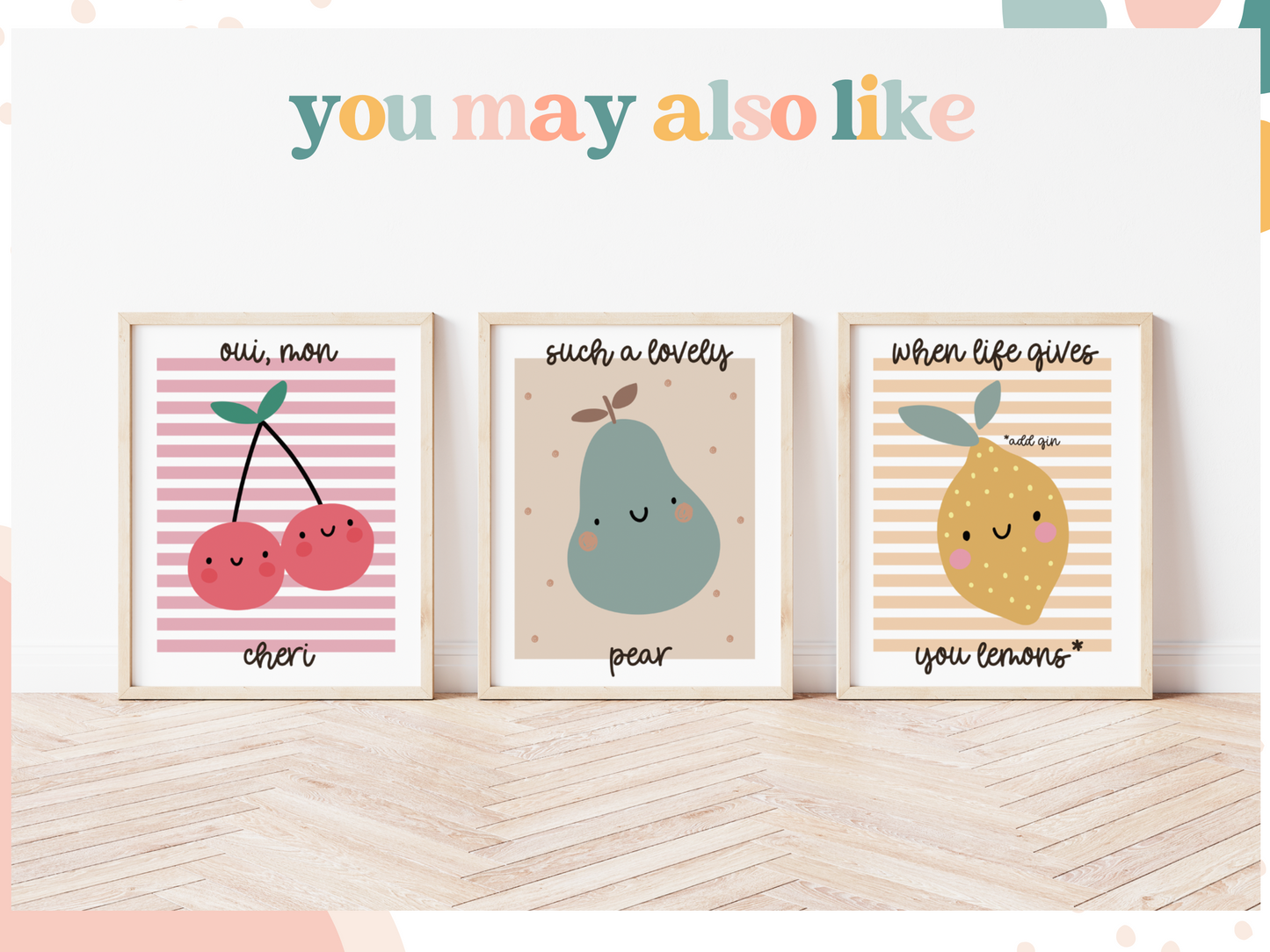 SUCH A LOVELY PEAR Print