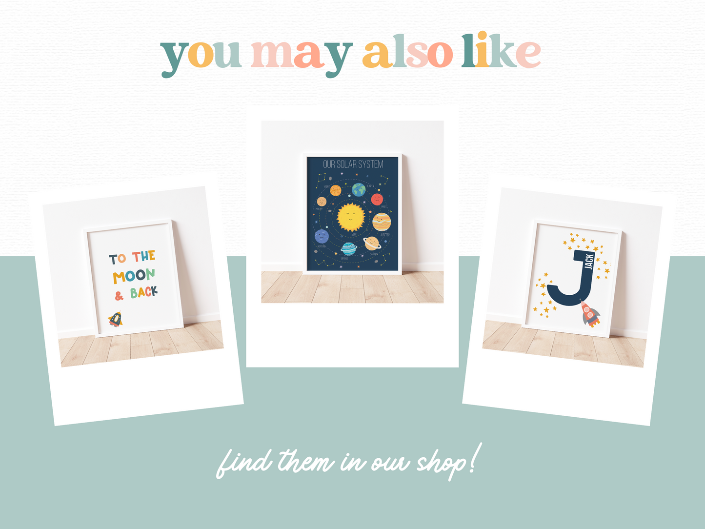 FLY ME TO THE MOON Print