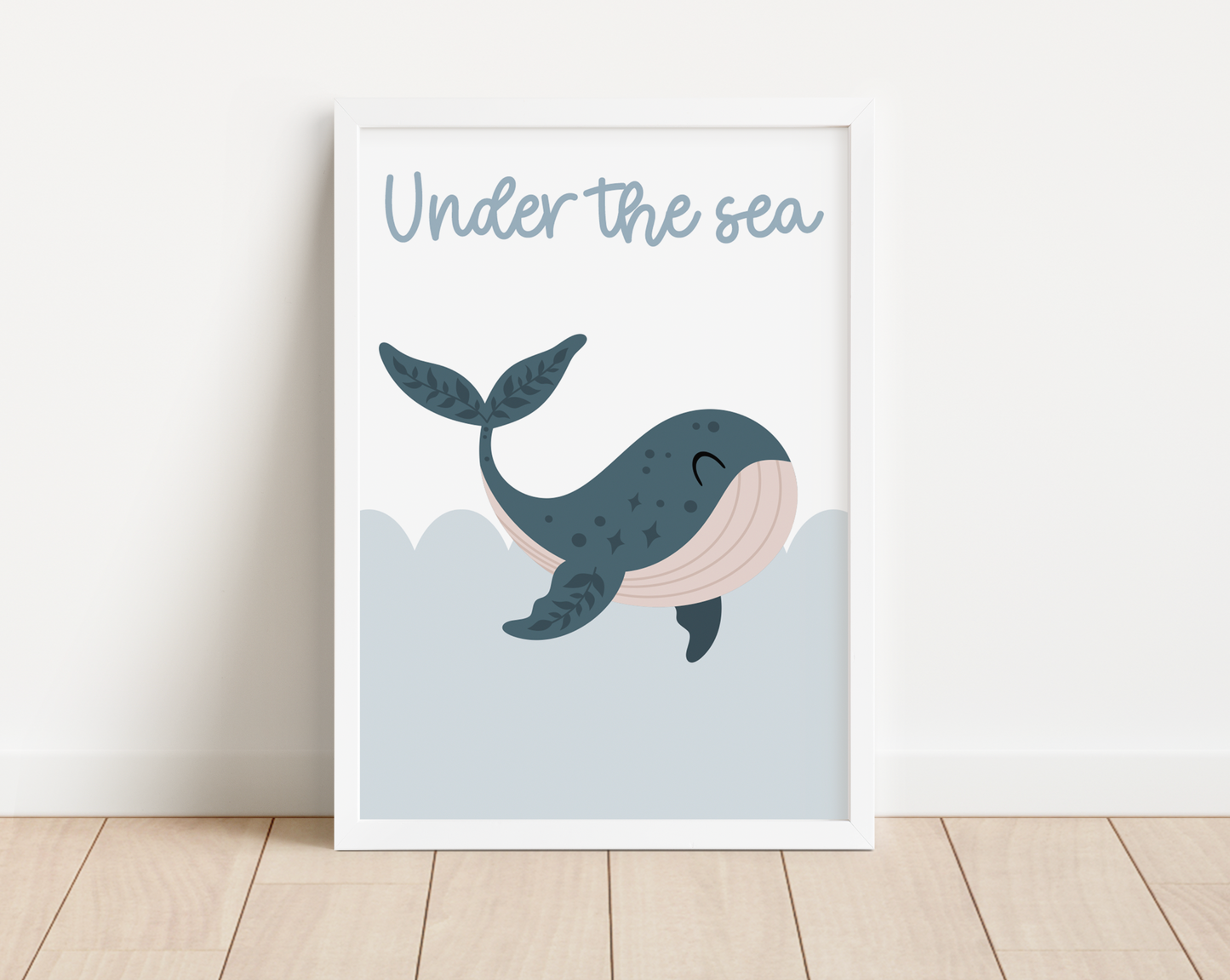 NAMED WHALE Print
