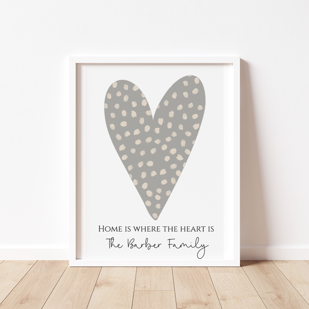 Home is Where The Heart Is | Animal Print
