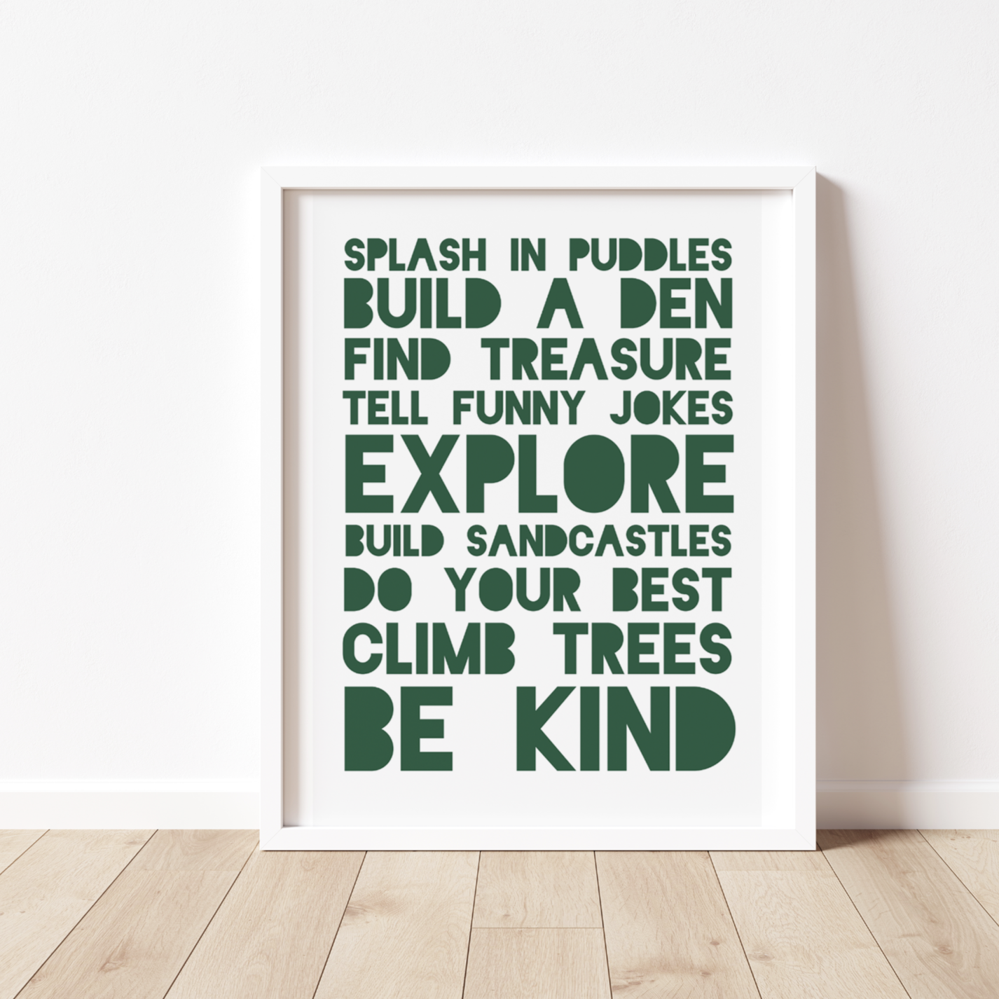 KIDS RULES Print
