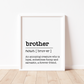 BROTHER Definition Print