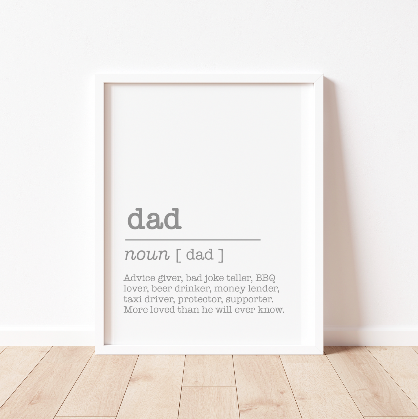 DAD Definition Print