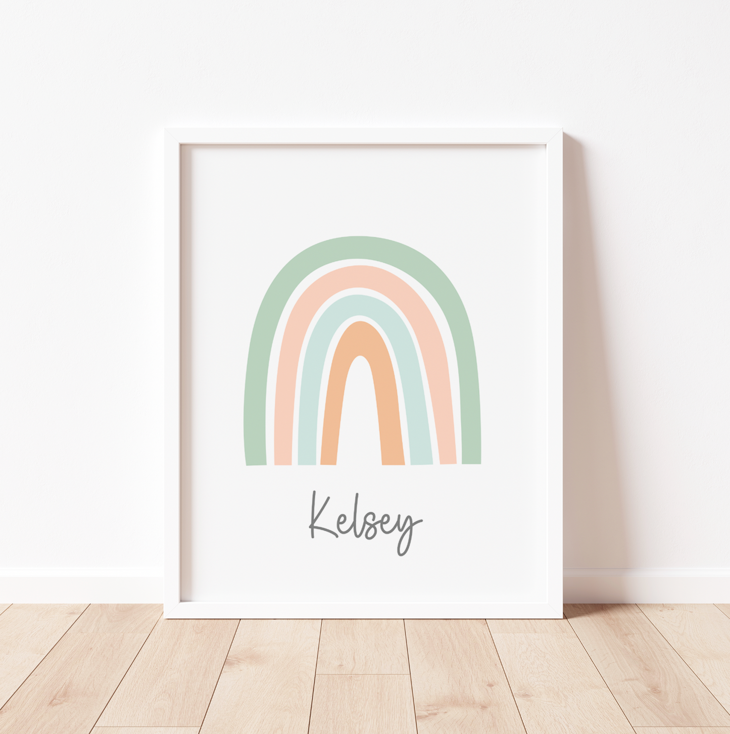 PASTEL NAMED RAINBOW Print