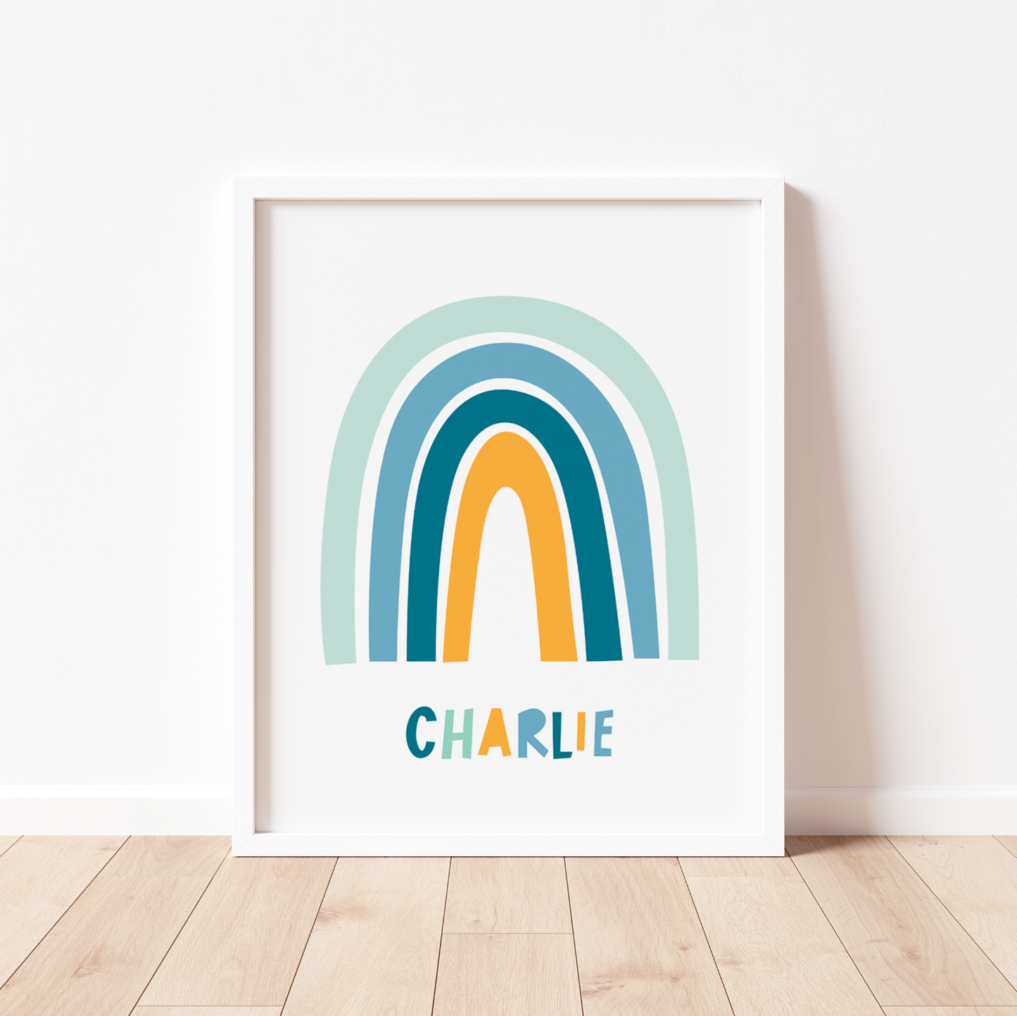 FUN NAMED RAINBOW Print