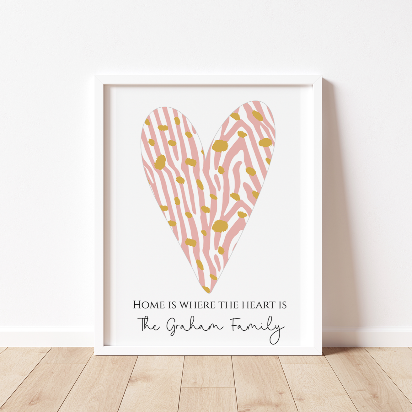 Home is Where The Heart Is | Animal Print