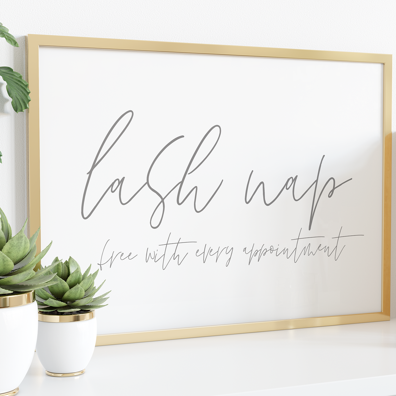 LASH NAP FREE WITH EVERY APPOINTMENT Print