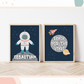 PRINT SET | Named Astronaut & Reach for the Stars
