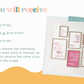 Girls Inspiring Gallery Wall Print Set
