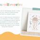 UNDER THE SEA INITIAL Print Set | Unicorn & Jellyfish