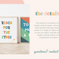 PRINT SET | Reach for the Stars & To the Moon & Back