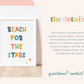 REACH FOR THE STARS Print