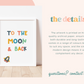 TO THE MOON & BACK Print