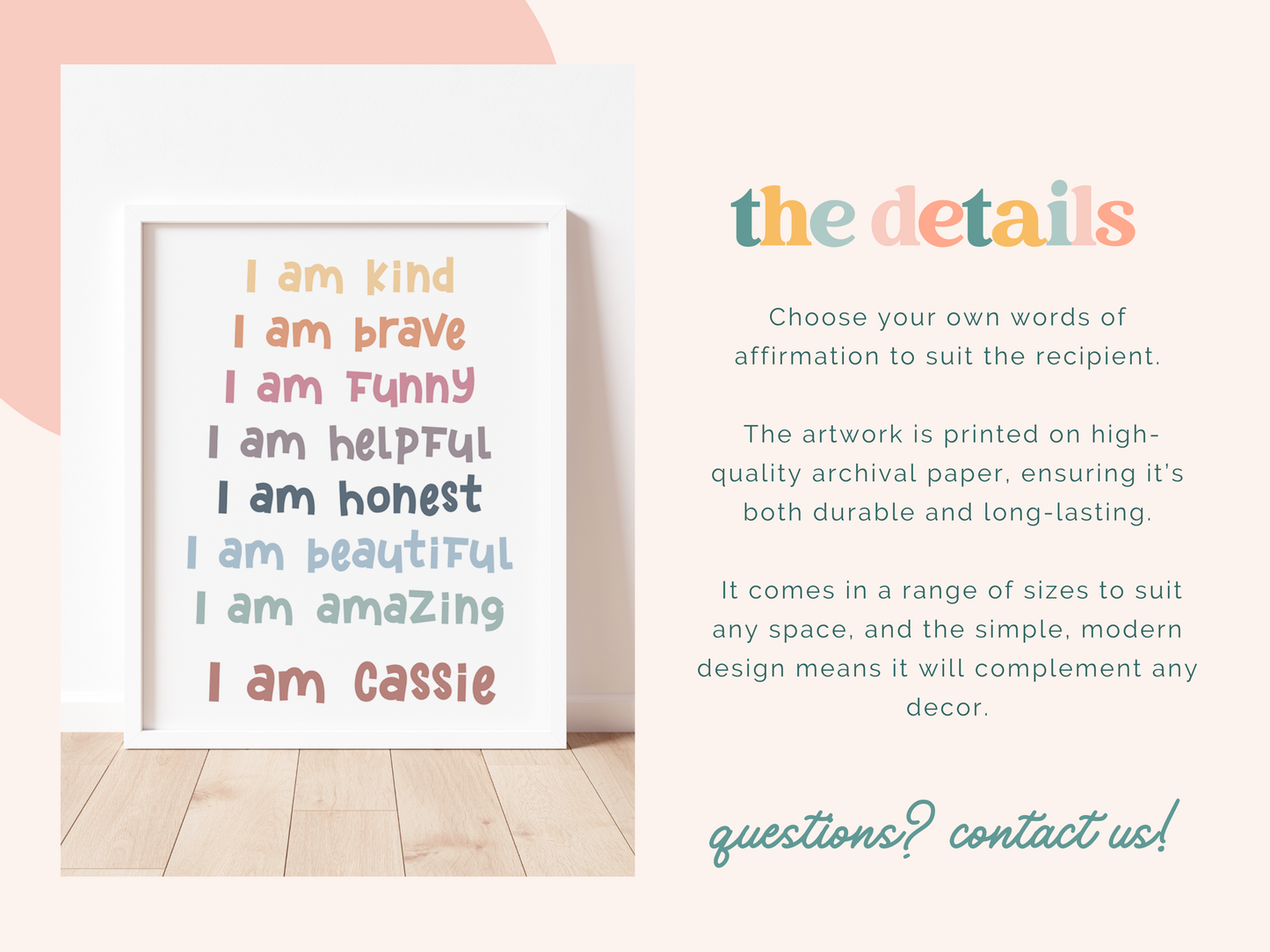 AFFIRMATION Print
