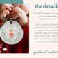 Personalised Ceramic Tree Decoration | Nutcracker