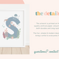 UNDER THE SEA INITIAL Print