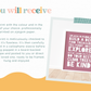 KIDS RULES Print | Coloured Background