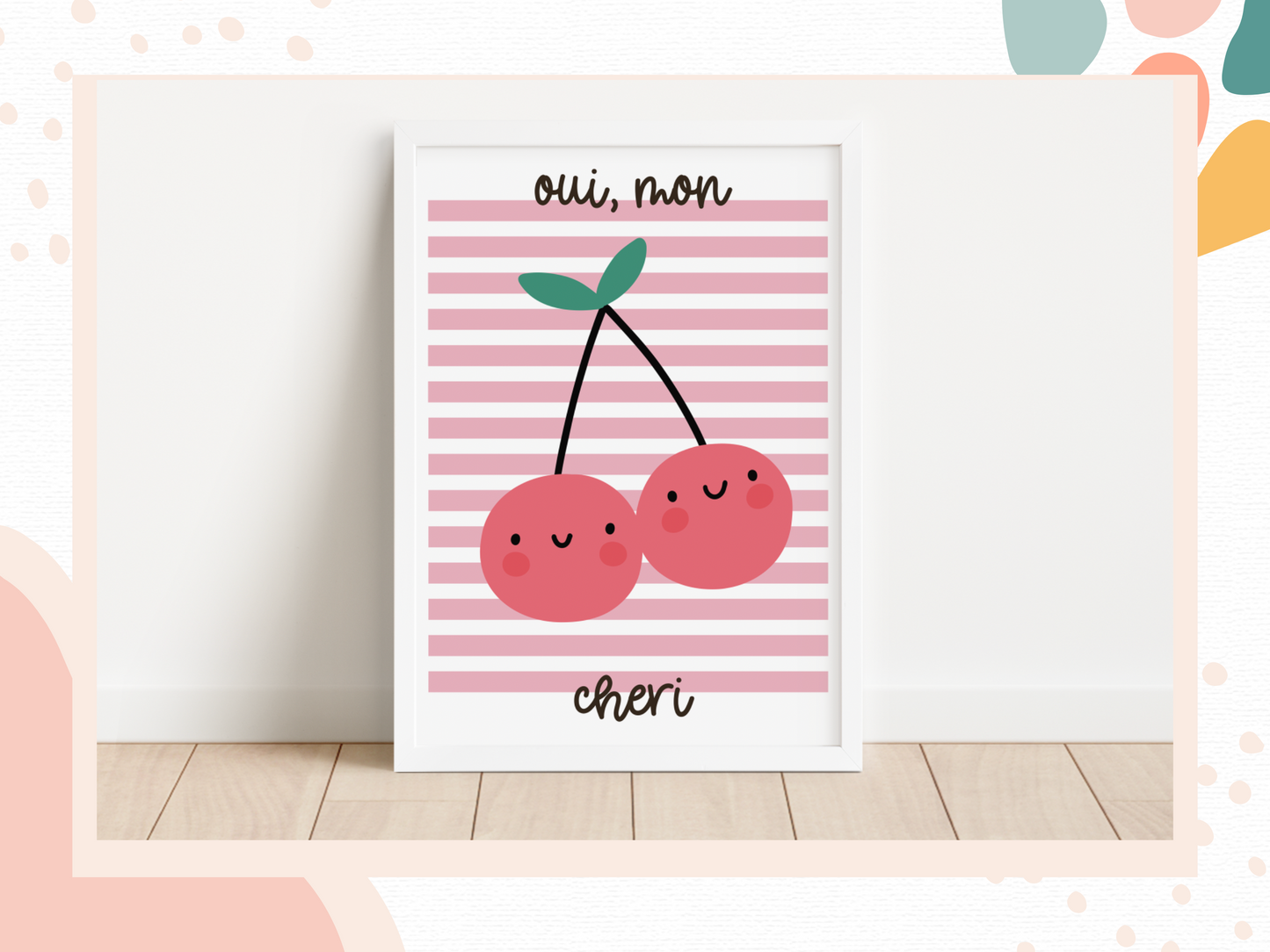 QUIRKY FRUIT Print Set