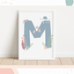 UNDER THE SEA INITIAL Print