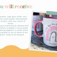 Personalised Teaching Staff Mug | Pink handle