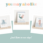 UNDER THE SEA INITIAL Print Set | Unicorn & Jellyfish