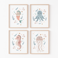 UNDER THE SEA Print Set