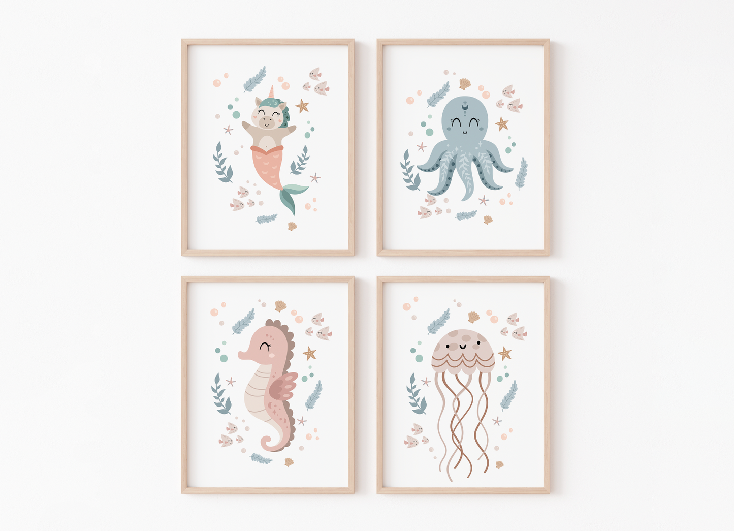 UNDER THE SEA Print Set