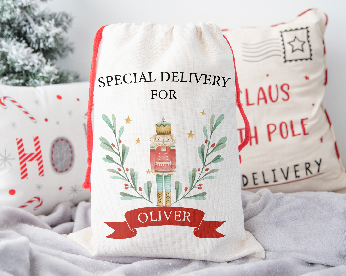 PERSONALISED CHRISTMAS SACK | Nutcracker