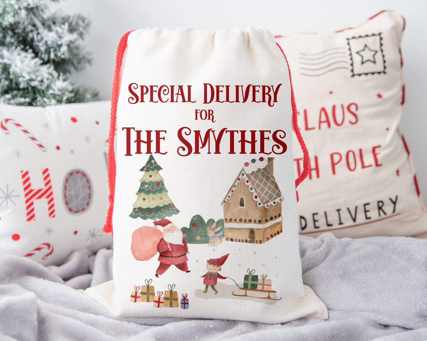 PERSONALISED CHRISTMAS SACK | Santa's Village