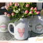Personalised Mini Vase | Heart Design