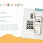 Boys Gallery Wall Print Set | Monochrome