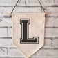 Varsity Initial Wall Pennant/Banner