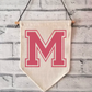 Varsity Initial Wall Pennant/Banner