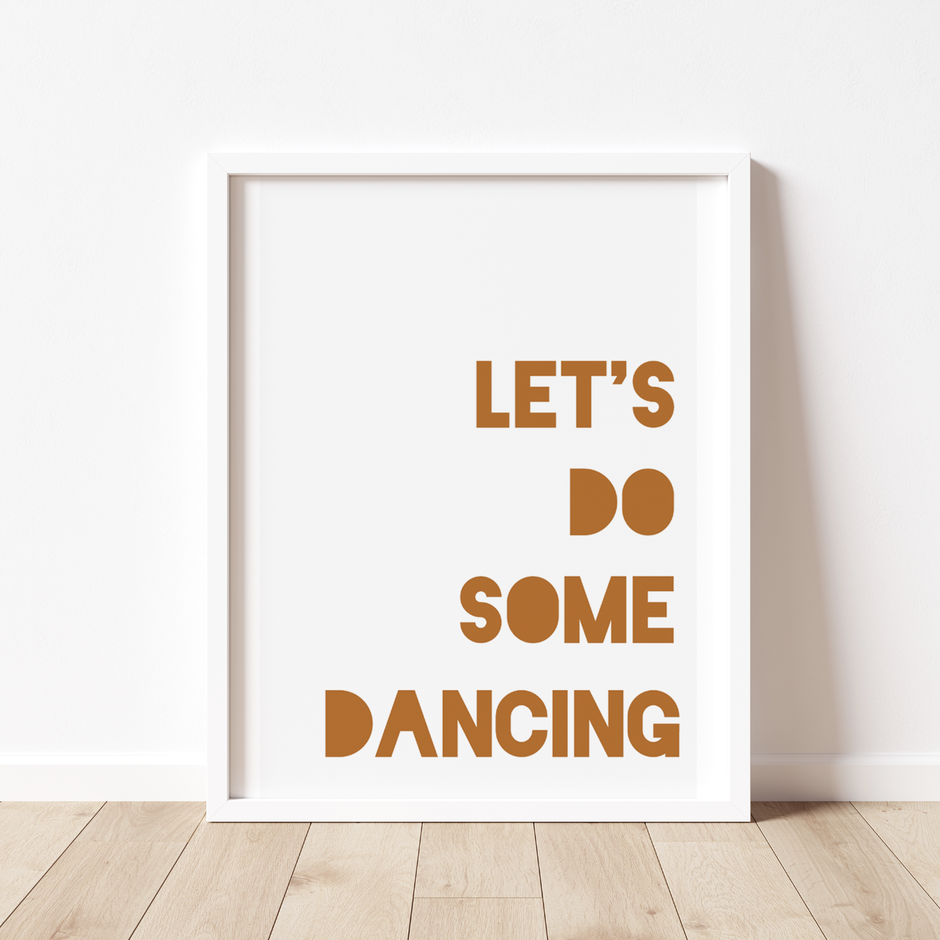 LET'S DO SOME DANCING Print