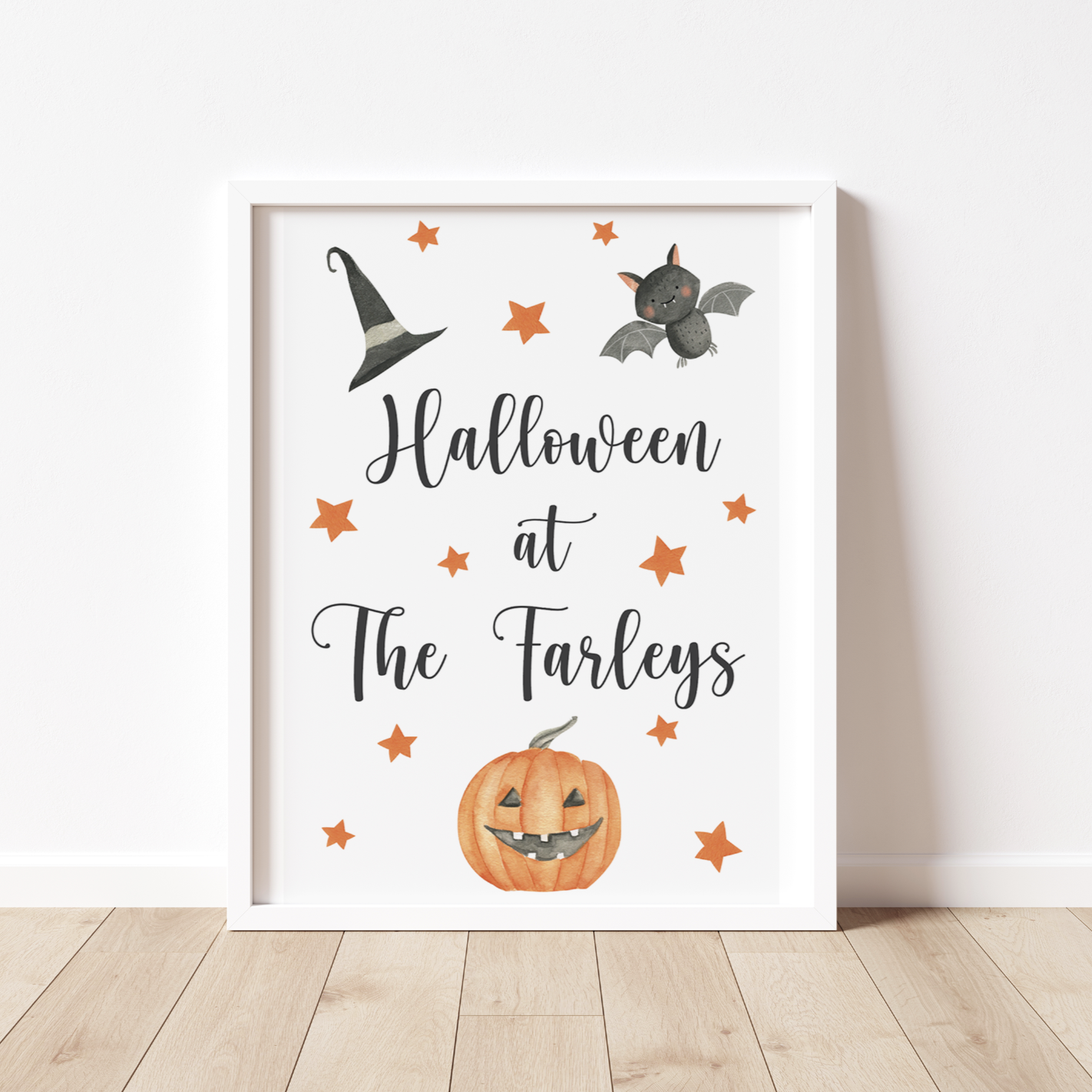 Personalised Halloween Print | Halloween at The...
