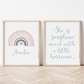 PRINT SET | Named Rainbow & She is Sunshine