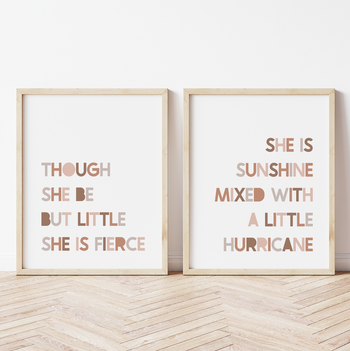 PRINT SET | Though She Be But Little & She is Sunshine