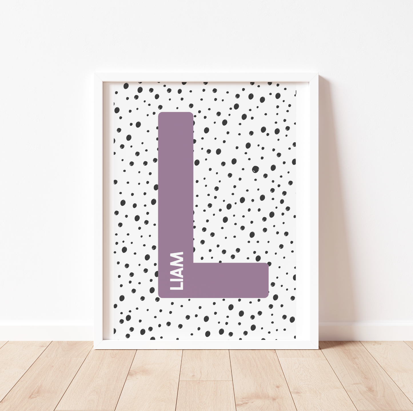 DOTTY NAMED INITIAL Print