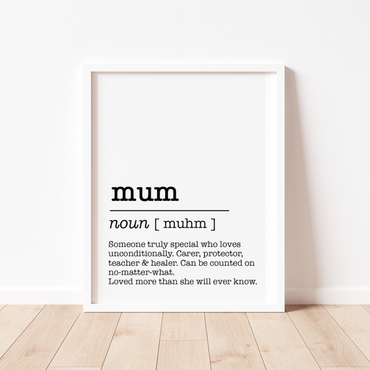 MUM Definition Print
