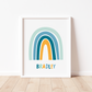 FUN NAMED RAINBOW Print