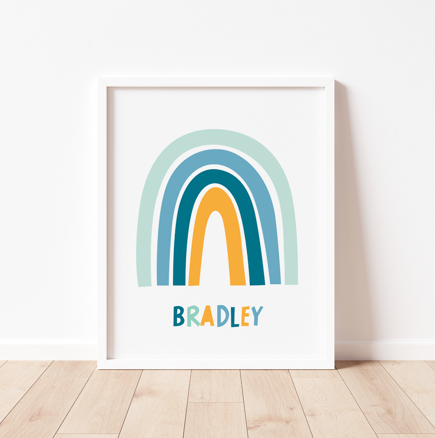 FUN NAMED RAINBOW Print