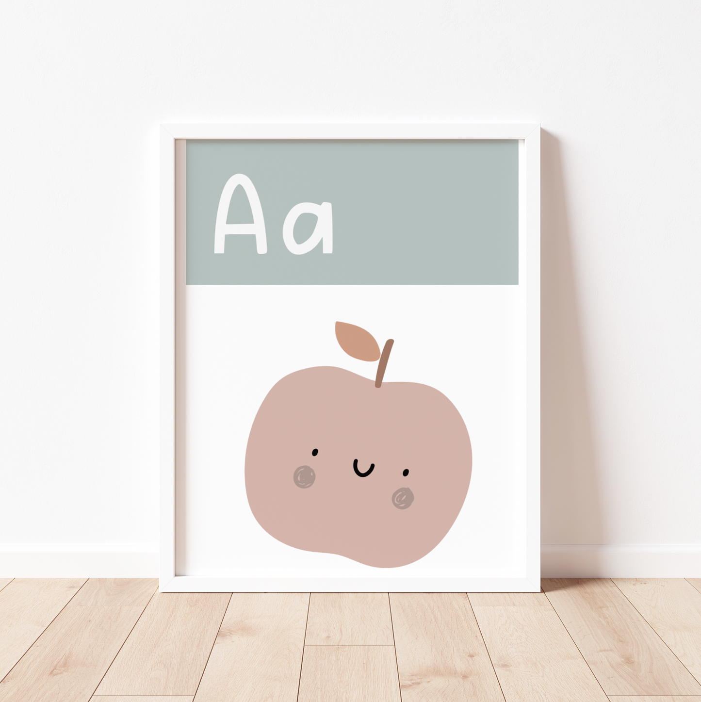 A IS FOR APPLE - Alphabet Print