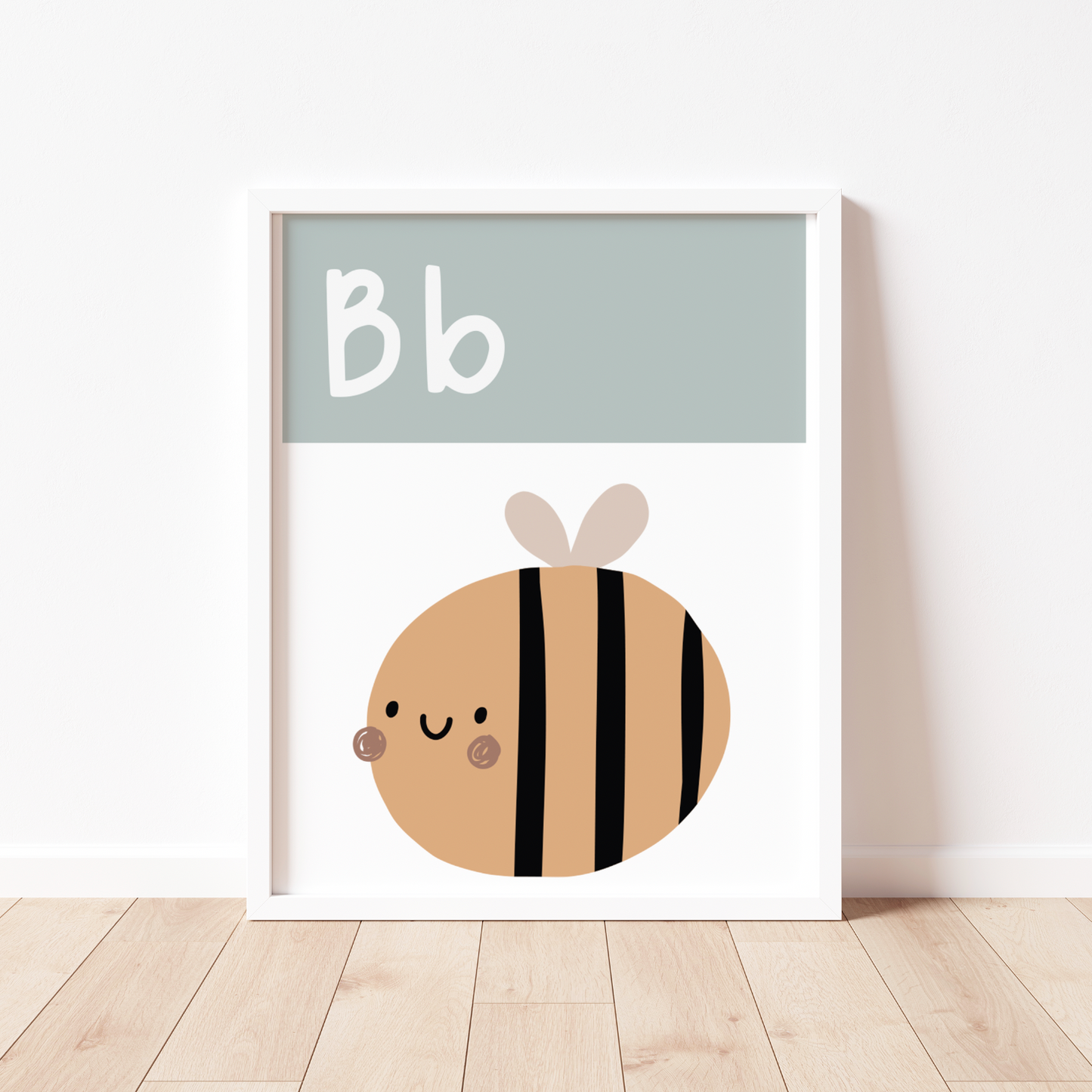 B IS FOR BEE - Alphabet Print