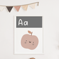 A IS FOR APPLE - Alphabet Print