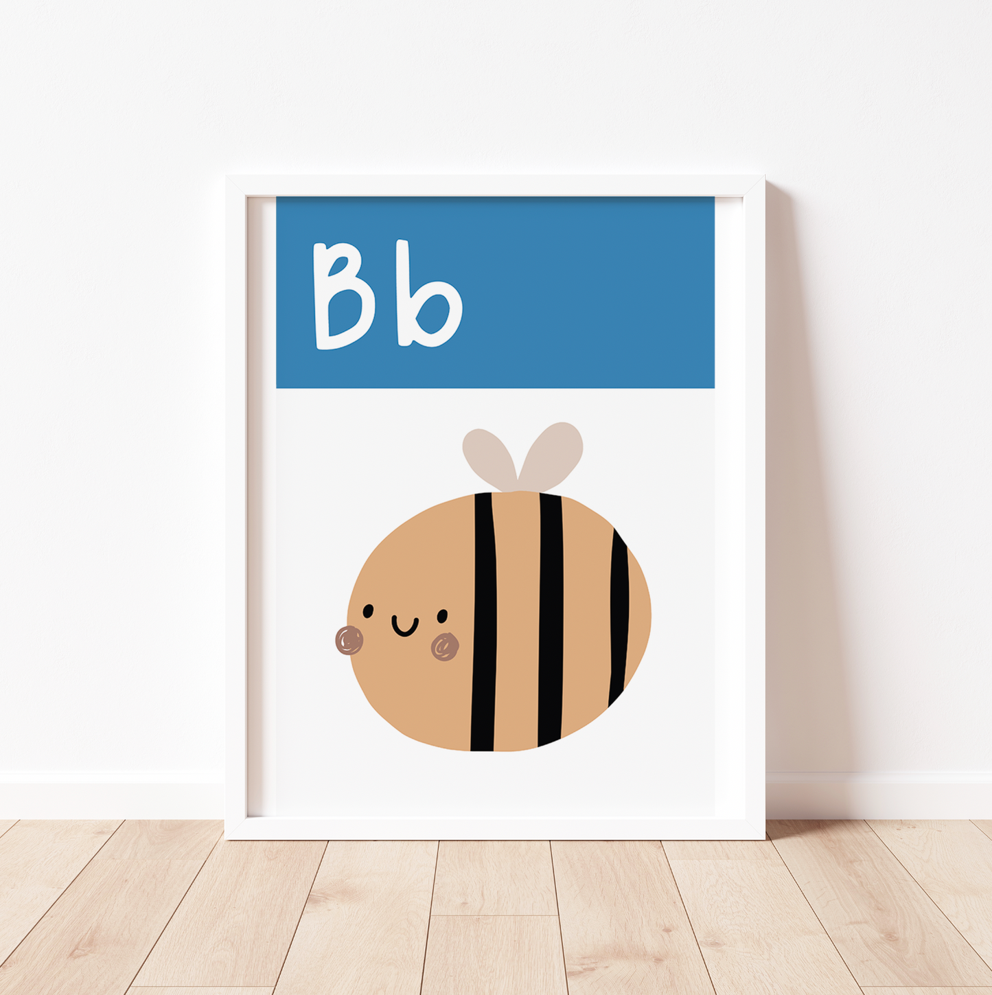 B IS FOR BEE - Alphabet Print