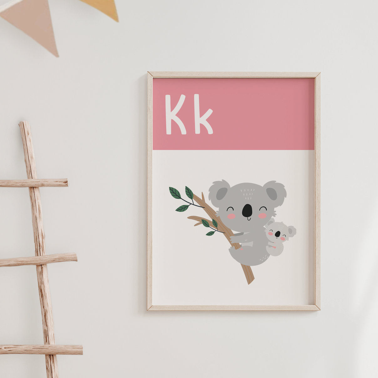 K IS FOR KOALA - Alphabet Print