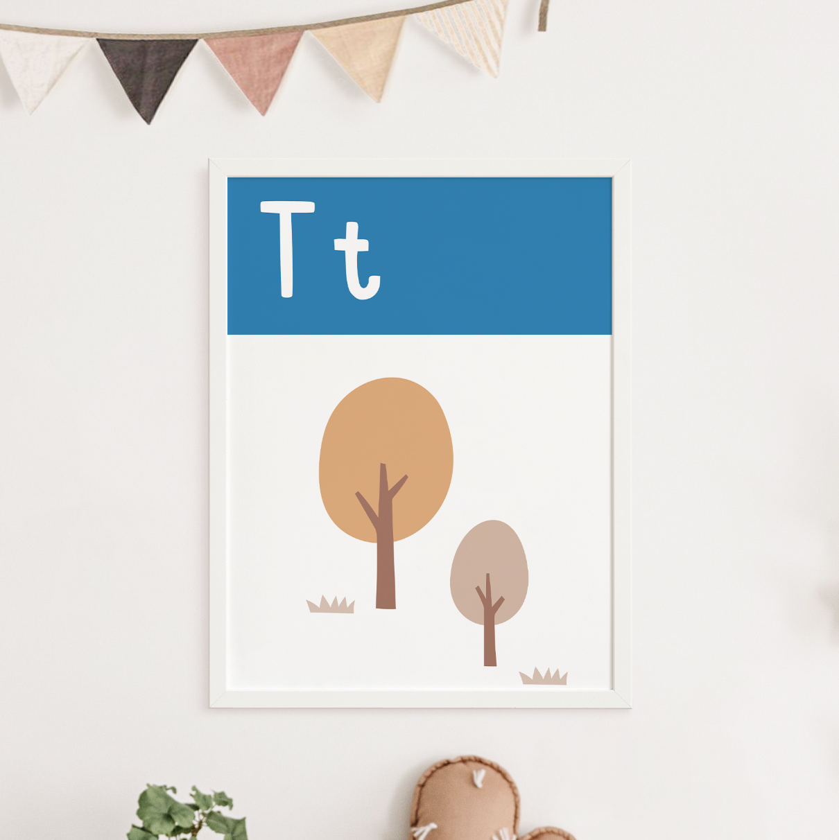 T IS FOR TREES - Alphabet Print