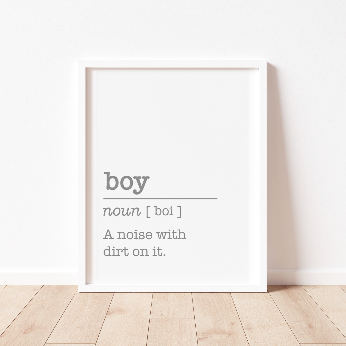 BOY Definition Print