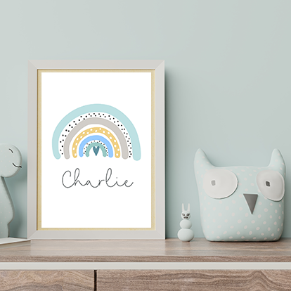NAMED RAINBOW Print
