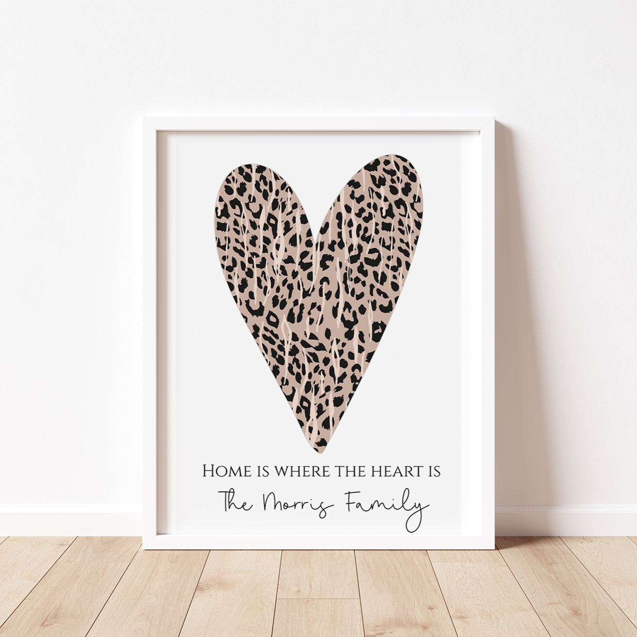 Home is Where The Heart Is | Animal Print